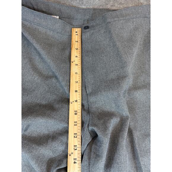 Vintage 70s Levis Bend Over Pants Womens Size 32 Gray Classic Trousers Black Tag - Picture 3 of 8